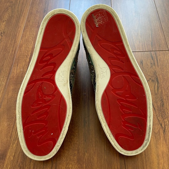 Christian Louboutin alligator skin sneaker - Picture 3 of 3